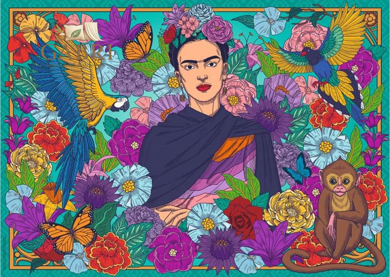 RAVENSBURGER Puzzle Frida Kahlo 1000 dílků