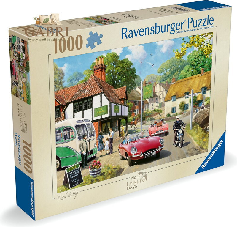 RAVENSBURGER Puzzle Na cestách 1000 dílků