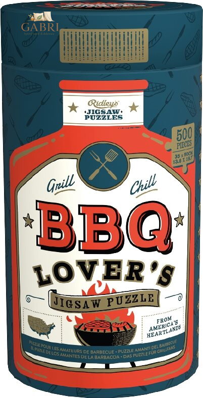 RIDLEY'S GAMES Puzzle Pro milovníky BBQ 500 dílků