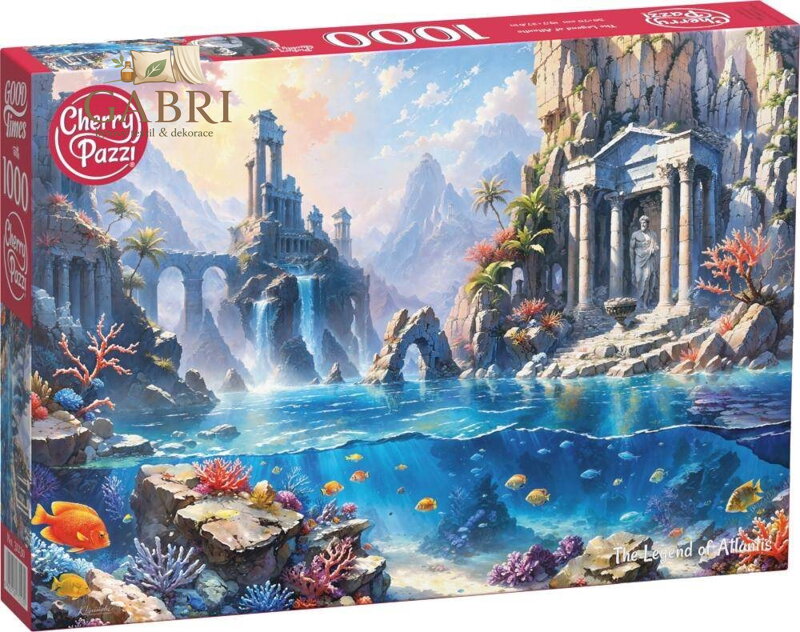 CHERRY PAZZI Puzzle Legenda o Atlantidě 1000 dílků