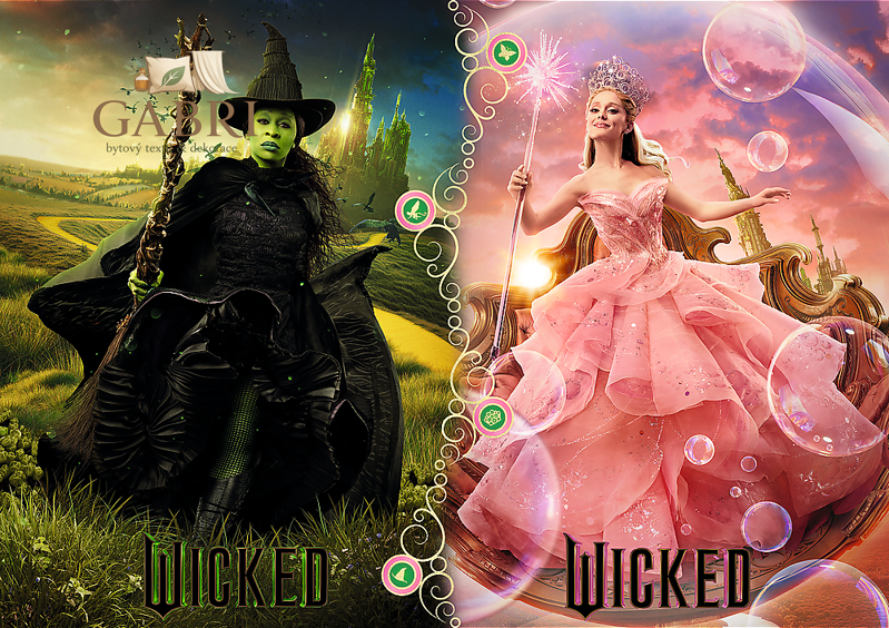 TREFL Puzzle Premium Plus Wicked: Elphaba & Glinda 1000 dílků