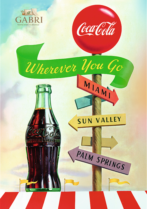 TREFL Puzzle Premium Plus Coca-Cola: Kamkoli jdeš 1000 dílků