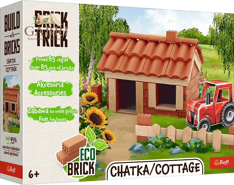 TREFL BRICK TRICK Chata M 85 dílů