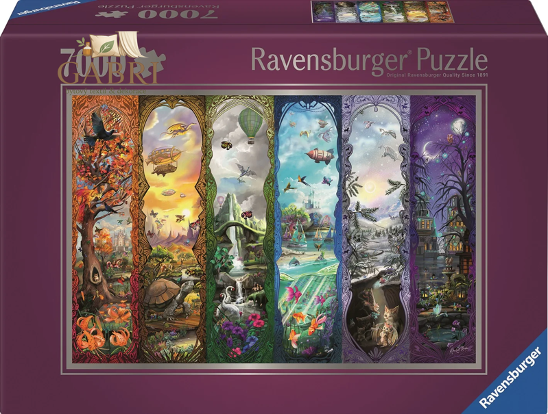 RAVENSBURGER Puzzle Cesty fantazie 7000 dílků