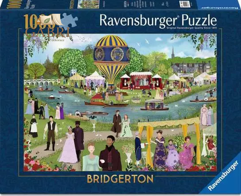 RAVENSBURGER Puzzle Bridgertonovi 1000 dílků