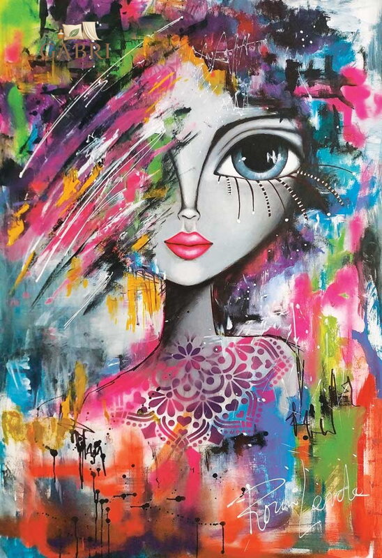 MAGNOLIA Puzzle Chaotická kráska 1000 dílků