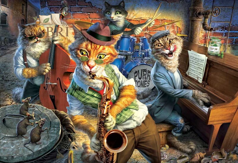 MAGNOLIA Puzzle Fanoušci v ohrožení 1000 dílků