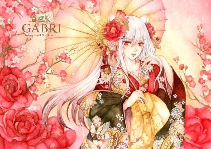 MAGNOLIA Puzzle Červená švěstka 1000 dílků