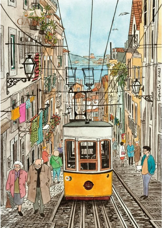 MAGNOLIA Puzzle Lisabon 1000 dílků