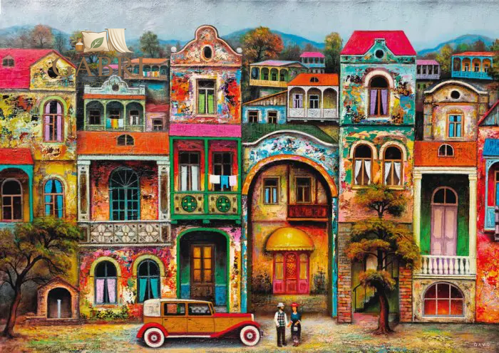 MAGNOLIA Puzzle Nostalgie v Tbilisi 1000 dílků