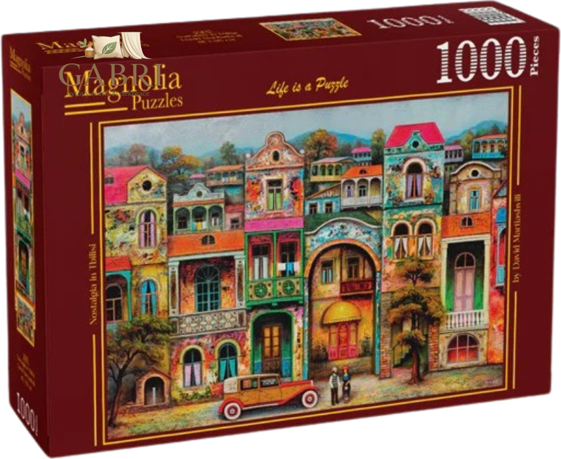 MAGNOLIA Puzzle Nostalgie v Tbilisi 1000 dílků