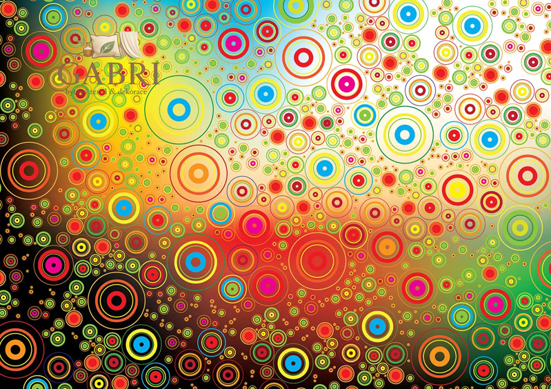 YAZZ Puzzle Abstraktní květy 1000 dílků