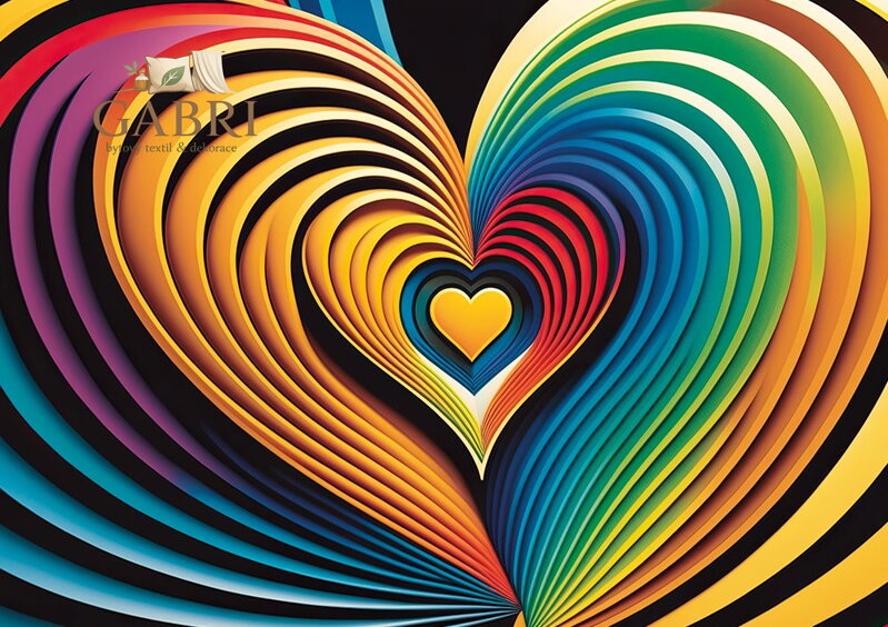 YAZZ Puzzle V srdci 1000 dílků