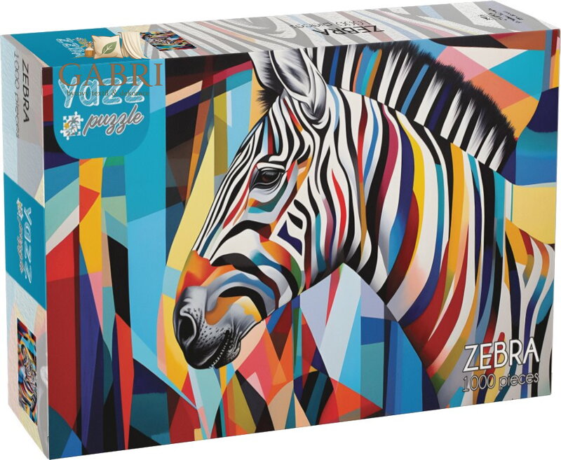 YAZZ Puzzle Zebra 1000 dílků