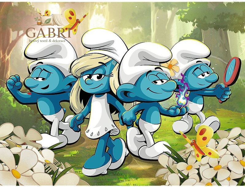 TREFL Puzzle Šmoulové: Šmoulí dobrodružství 30 dílků