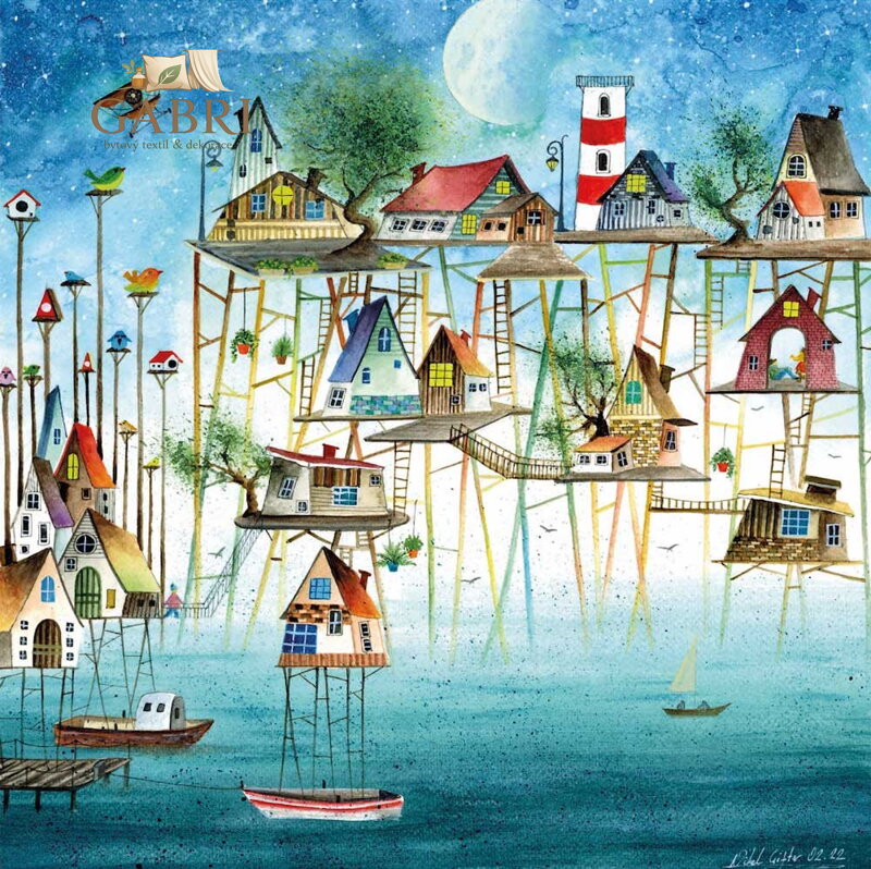 MAGNOLIA Puzzle Pier City 1023 dílků