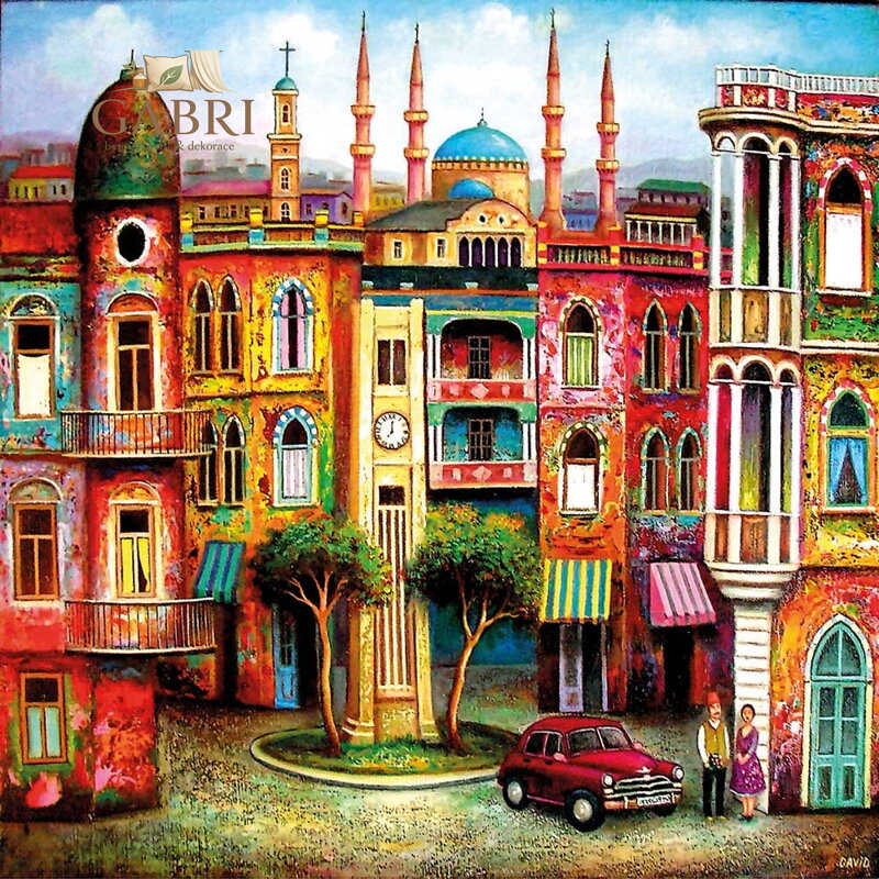 MAGNOLIA Puzzle Náměstí v Tbilisi 1023 dílků