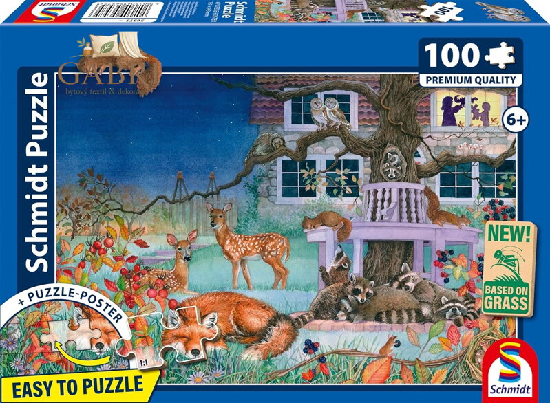SCHMIDT Puzzle Noční návštěva 100 dílků