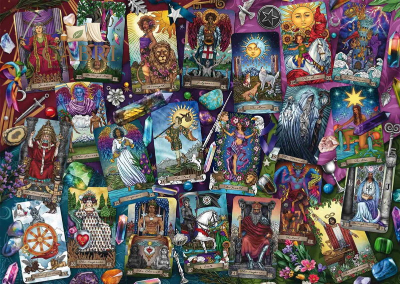 SCHMIDT Puzzle Tajemné tarotové karty 1000 dílků