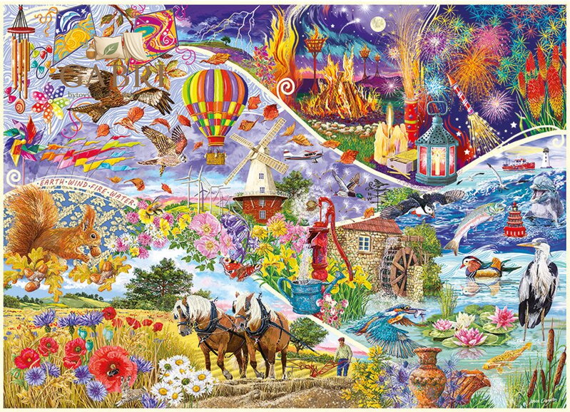 GIBSONS Puzzle Elementární 1000 dílků