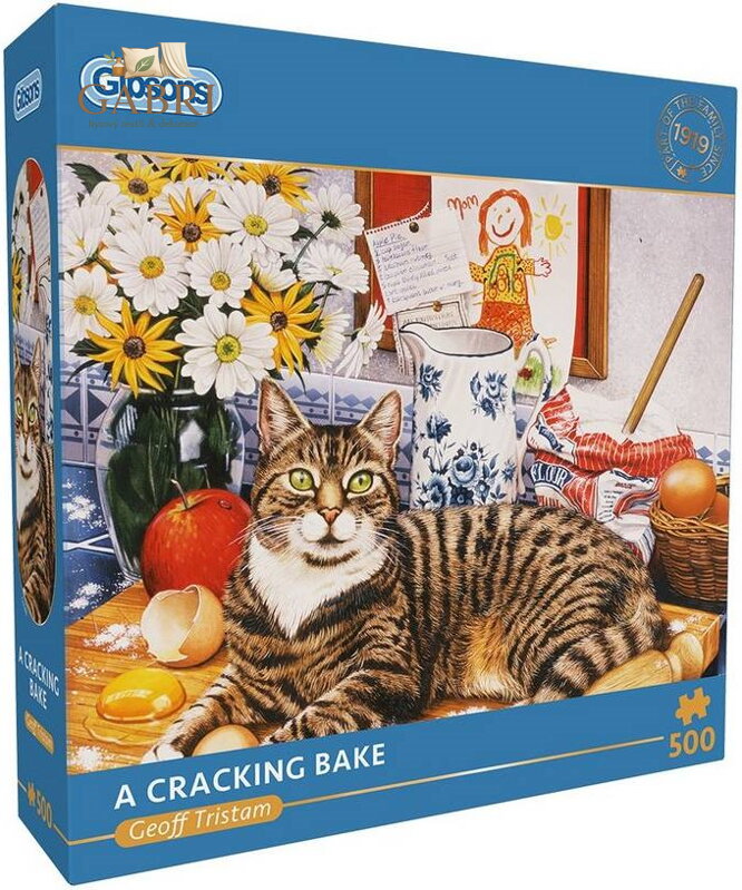 GIBSONS Puzzle Skvělé pečení 500 dílků