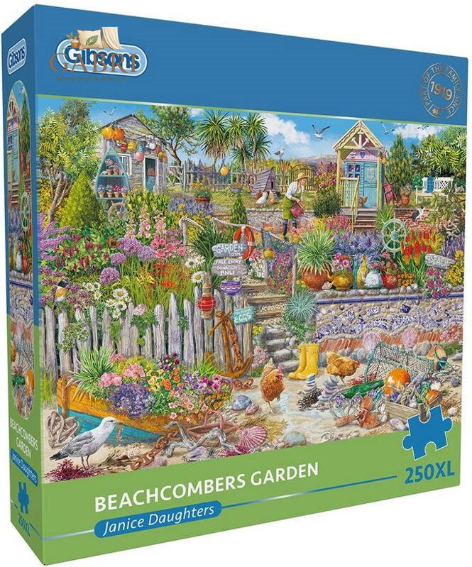 GIBSONS Puzzle Zahrádka XL 250 dílků