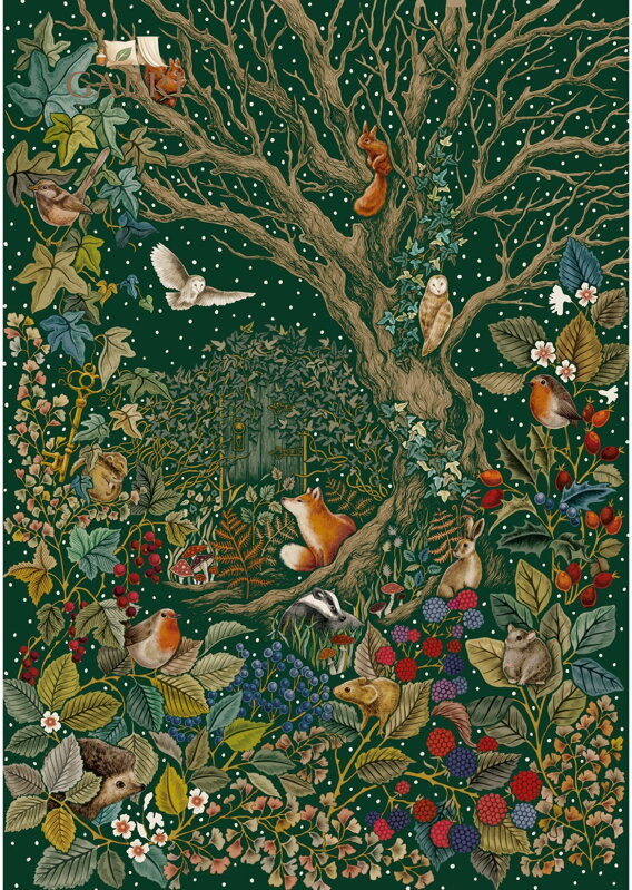 GIBSONS Puzzle The Art File: Tajná zahrada 1000 dílků