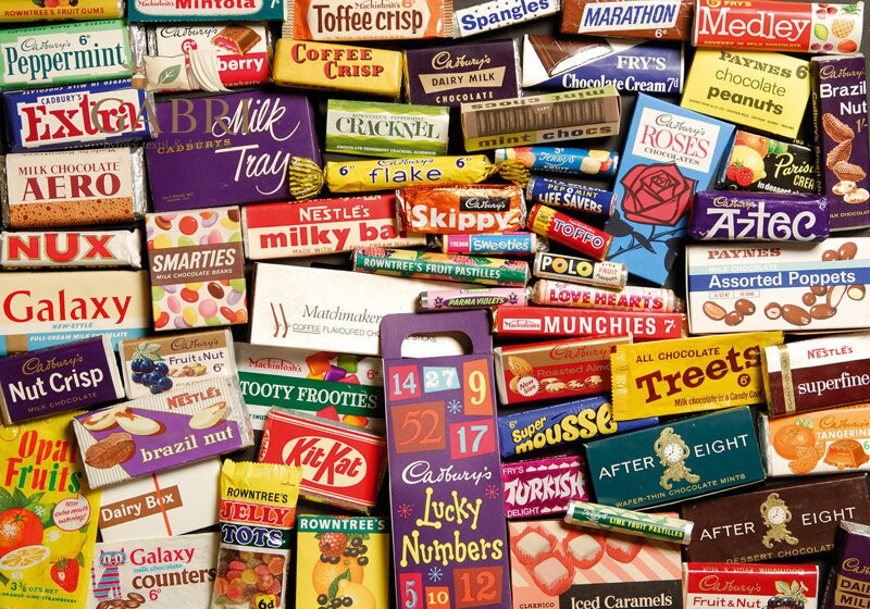 GIBSONS Puzzle Sladké vzpomínky 60.léta 500 dílků