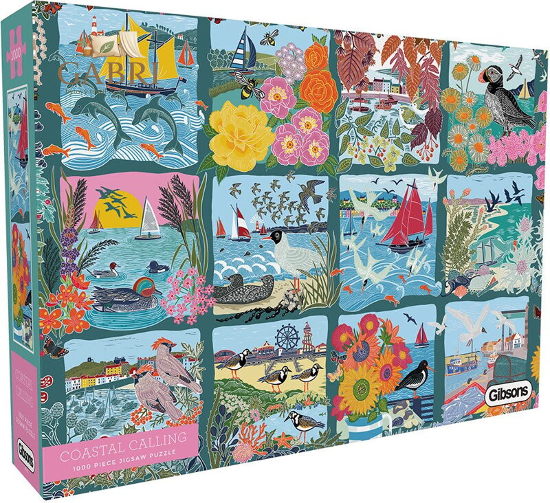 GIBSONS Puzzle Pobřežní volání 1000 dílků