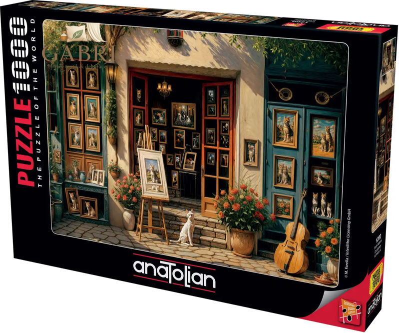 ANATOLIAN Puzzle Kočičí galerie 1000 dílků
