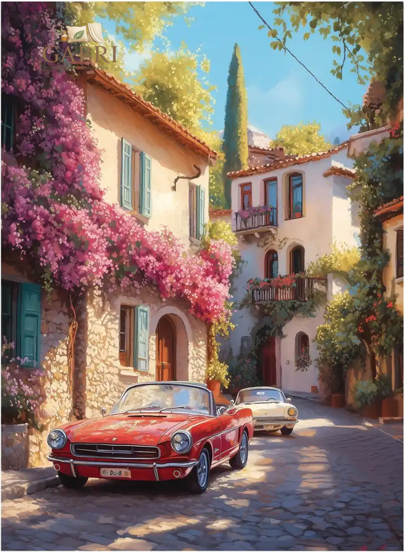 ANATOLIAN Puzzle Bougainvillea Street 1000 dílků