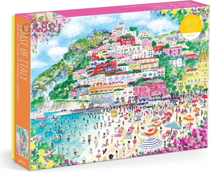 GALISON Puzzle Italské pobřeží 1000 dílků