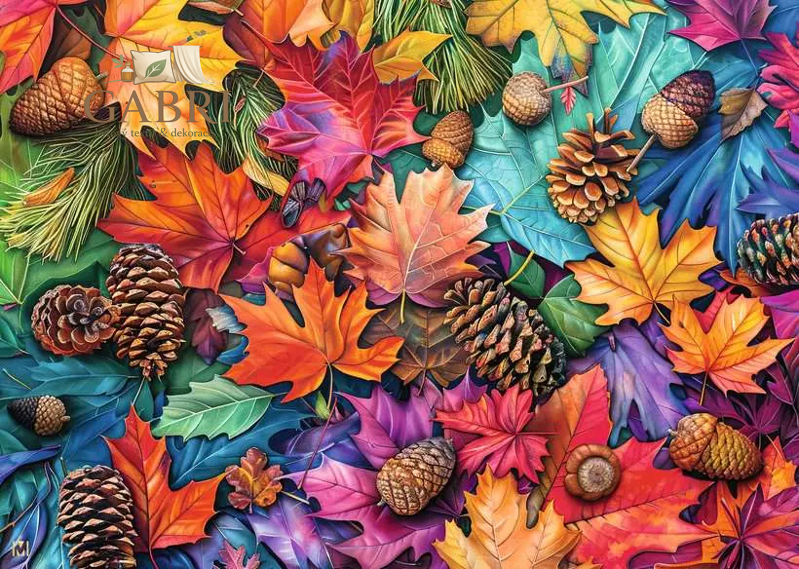 RAVENSBURGER Puzzle Kouzlo podzimu 500 dílků