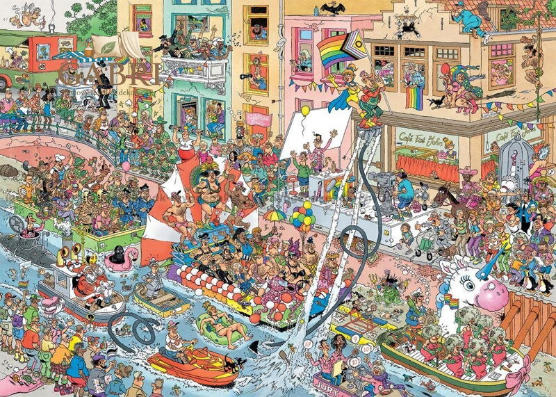 JUMBO Puzzle JvH Oslava hrdosti 1000 dílků