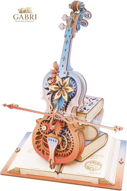 ROBOTIME Rokr 3D dřevěné puzzle Nádherná symfonie 199 dílků