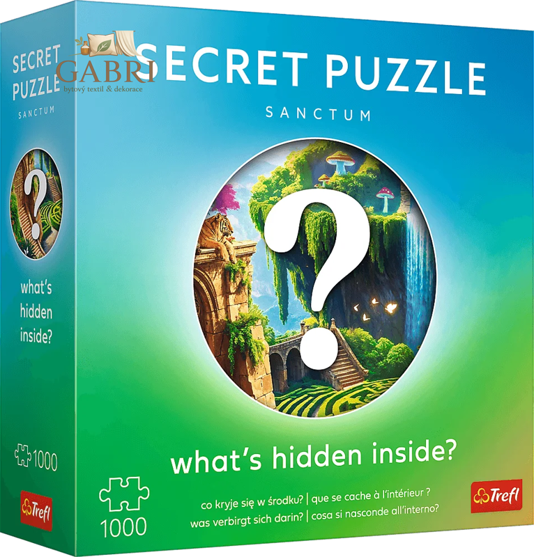 TREFL Puzzle Premium Plus Secret Puzzle: Svatyně 1000 dílků