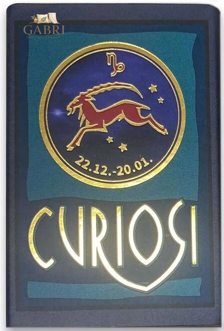 CURIOSI Kulaté puzzle Zvěrokruh: Kozoroh 33 dílků