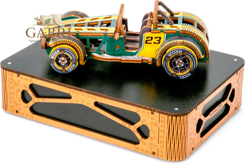 WOODEN CITY 3D puzzle Roadster Limitovaná edice 115 dílků