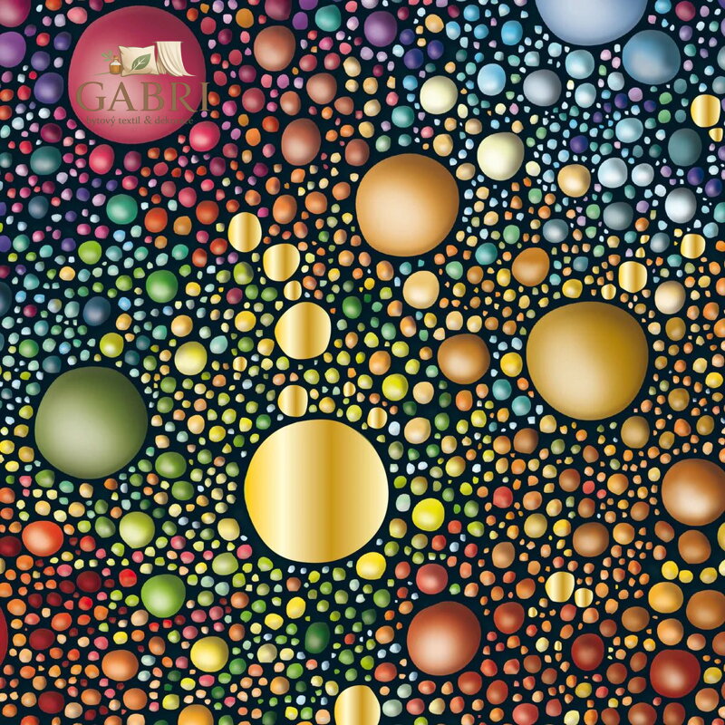 CURIOSI Čtvercové puzzle Q Gold: Vzor II 72 dílků