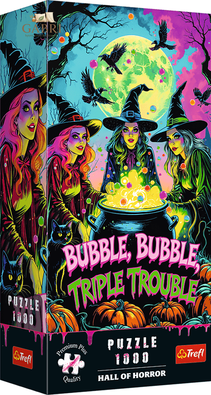 TREFL Puzzle Premium Plus Hall of Horror: Čarodějnice 1000 dílků