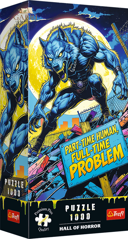 TREFL Puzzle Premium Plus Hall of Horror: Vlkodlak 1000 dílků
