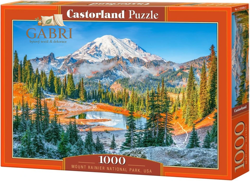 CASTORLAND Puzzle Národní park Mount Rainier 1000 dílků