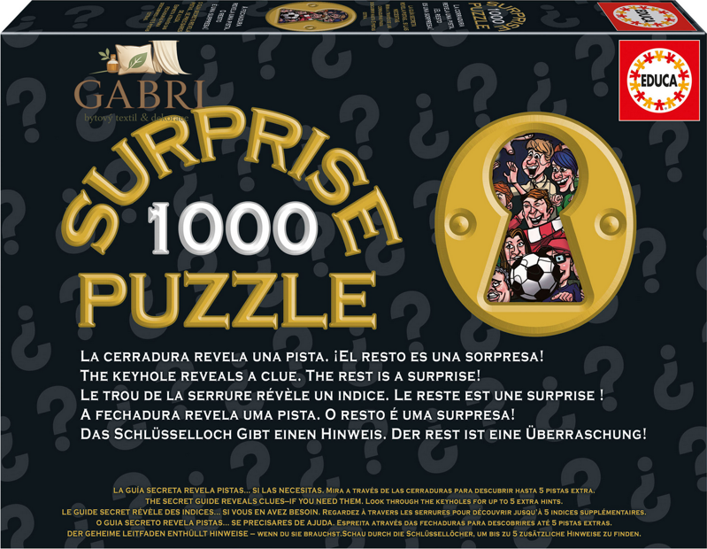 EDUCA Surprise puzzle Shoot! 1000 dílků
