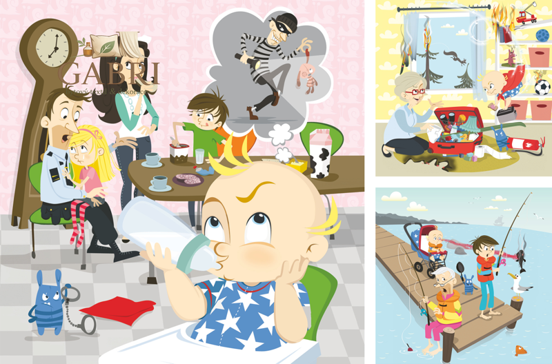 RAVENSBURGER Puzzle Superbráška 3x49 dílků