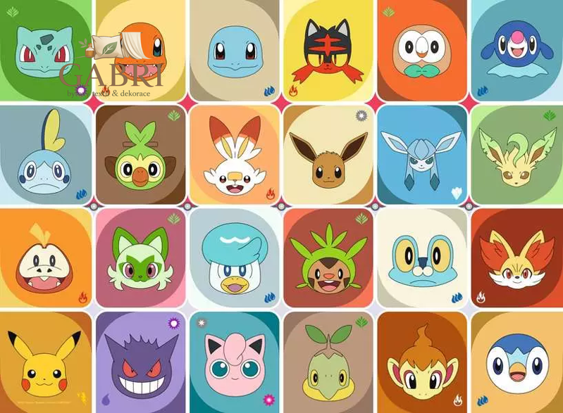 RAVENSBURGER Puzzle Pokémon XXL 100 dílků