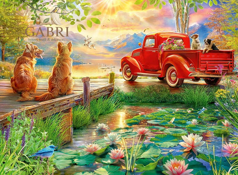 RAVENSBURGER Puzzle Letní okouzlení 500 dílků