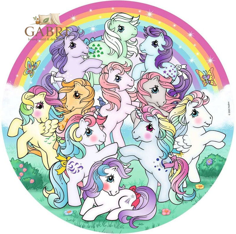 RAVENSBURGER Kulaté puzzle Můj malý Pony 500 dílků
