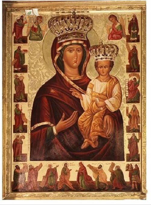 NORIMPEX Diamantové malování Matka Boží Bieszczadzka 30x40cm