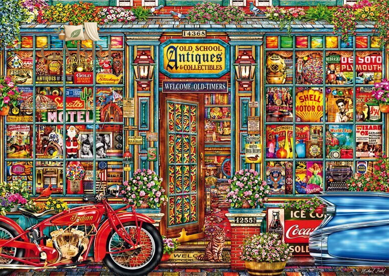 SCHMIDT Puzzle Poklady minulosti 1000 dílků
