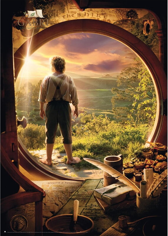 SCHMIDT Puzzle Hobit: Opuštění Bag End 1000 dílků